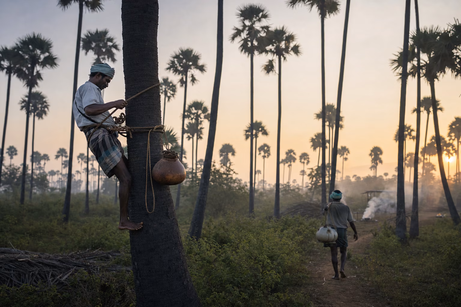 A day with the climbers of Thoothukudi
